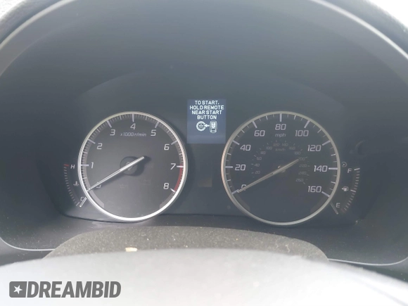 2016 Acura ILX w/Premium Pkg with VIN 19UDE2F77GA015300, listed as a IAAI auction lot 41820151 with 999,999 mi miles. Bid and sale history available at carsss.com. Image 7.