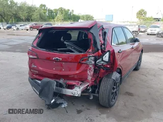 2023 Chevrolet Equinox LT with VIN 3GNAXKEG4PS140354, listed as a IAAI auction lot 42070562 with 17,663 mi miles and . Bid and sale history available at carsss.com. Image 12.