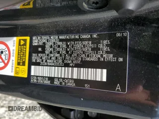 2010 Lexus RX 350 z VIN 2T2ZK1BA8AC035353, wystawiony jako Copart lot #59633675 z przebiegiem 153 762 mil mil oraz Czysty tytuł • Clean title. Historia ofert i sprzedaży dostępna na DreamBid. Obrazek 13.