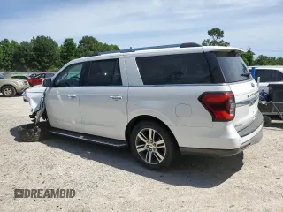 2023 Ford Expedition Max Limited с VIN 1FMJK1K89PEA50962, выставлен на аукционе Copart как лот 57258415 с пробегом 73 765 миль миль и Чистый • Clean title. История ставок и продаж доступна на DreamBid. Изображение 3.