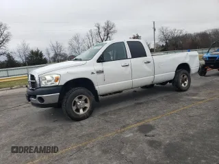 2008 Dodge 2500 Laramie with VIN 3D7KS28A08G125363, listed as a Copart auction lot 86206654 with 267,264 mi miles and Salvage title. Bid and sale history available at DreamBid. Image 1.