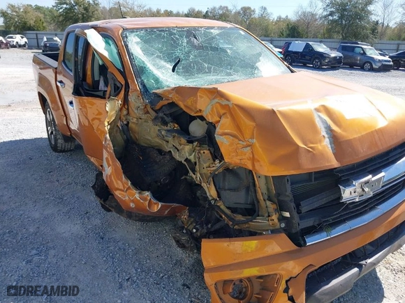 2017 Chevrolet Colorado 2WD LT with VIN 1GCGSCEN0H1323498, listed as a IAAI auction lot 41834160 with 41,481 mi miles. Bid and sale history available at carsss.com. Image 6.
