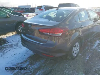 2017 Kia Forte LX with VIN 3KPFK4A71HE138687, listed as a IAAI auction lot 41042425 with 21,228 mi miles. Bid and sale history available at carsss.com. Image 4.