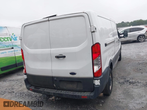 2021 Ford Transit Cargo with VIN 1FTBR1Y83MKA76305, listed as a IAAI auction lot 42240276 with 75,256 mi miles and . Bid and sale history available at DreamBid. Image 16.
