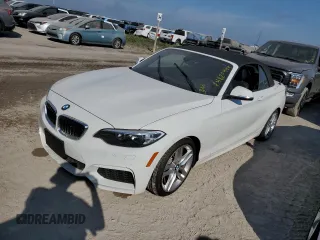 2015 BMW 2 Series 228i xDrive with VIN WBA1K7C59FV235228, listed as a Copart auction lot 74820444 with Not Provided miles and Non Repairable. Bid and sale history available at DreamBid. Image 1.