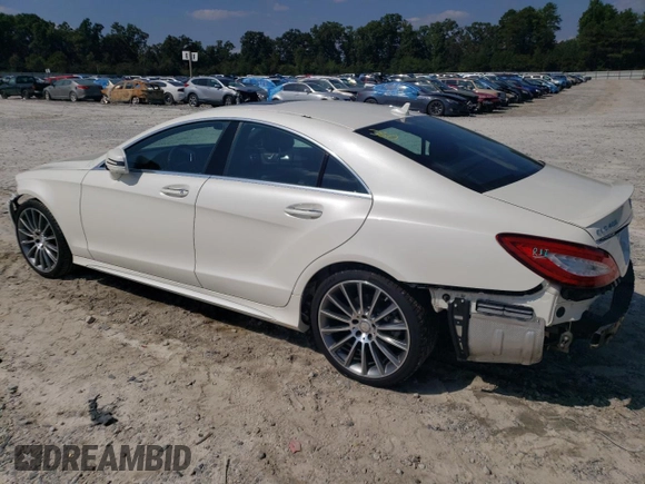 2015 Mercedes-Benz CLS-Class CLS 400 with VIN WDDLJ6FB8FA141834, listed as a Copart auction lot 68745833 with 52,584 mi miles. Bid and sale history available at carsss.com. Image 2.