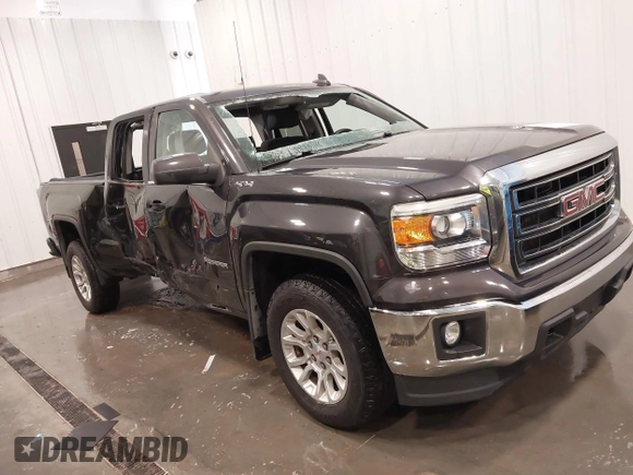 2015 GMC Sierra 1500 SLE with VIN 1GTV2UEC0FZ151760, listed as a IAAI auction lot 41988450 with 124,674 mi miles. Bid and sale history available at carsss.com. Image 14.