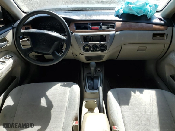 2005 Mitsubishi Lancer ES with VIN JA3AJ26E65U048830, listed as a Copart auction lot 73990244 with 166,510 mi miles and Salvage Title. Bid and sale history available at carsss.com. Image 8.