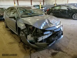 2022 Toyota Corolla Hybrid LE with VIN JTDEAMDE5N3005250, listed as a Copart auction lot 49691255 with 33,028 mi miles and Salvage Title. Bid and sale history available at carsss.com. Image 14.