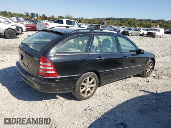 2005 Mercedes-Benz C 240 z VIN WDBRH81JX5F645392, wystawiony jako Copart lot #74801314 z przebiegiem 129 215 mil mil oraz Szkoda całkowita • Salvage title. Historia ofert i sprzedaży dostępna na DreamBid. Obrazek 3.