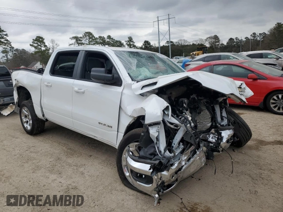 2022 Ram 1500 Big Horn with VIN 1C6RRFFG2NN349716, listed as a Copart auction lot 42399635 with Not provided miles and Salvage title. Bid and sale history available at DreamBid. Image 4.