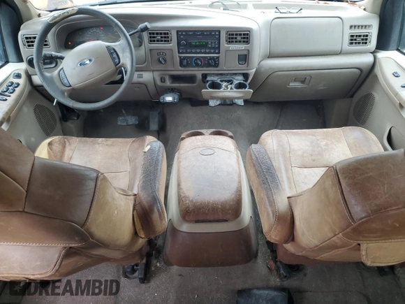 2004 Ford F-250 XL with VIN 1FTNW21P94EC61907, listed as a Copart auction lot 57840355 with 206,784 mi miles and Salvage title. Bid and sale history available at DreamBid. Image 8.