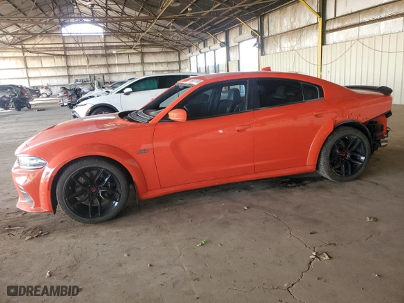 2020 Dodge Charger Scat Pack with VIN 2C3CDXGJ2LH149751, listed as a Copart auction lot 48031765 with 30,219 mi miles and Salvage Title. Bid and sale history available at carsss.com. Image 1.