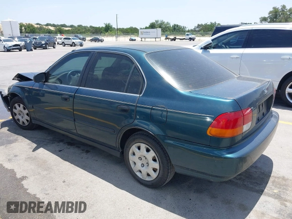 1998 Honda Civic LX z VIN 1HGEJ6671WL011642, wystawiony jako IAAI lot #42308904 z przebiegiem 77 380 mil mil oraz . Historia ofert i sprzedaży dostępna na DreamBid. Obrazek 3.