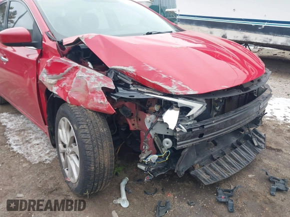 2019 Nissan Sentra SV z VIN 3N1AB7AP9KL607039, wystawiony jako IAAI lot #41245646 z przebiegiem 153 922 mil mil oraz . Historia ofert i sprzedaży dostępna na DreamBid. Obrazek 6.