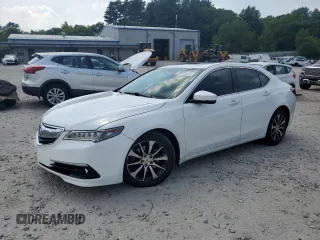 2015 Acura TLX z VIN 19UUB1F3XFA022031, wystawiony jako Copart lot #59871515 z przebiegiem 134 381 mil mil oraz Czysty tytuł • Clean title. Historia ofert i sprzedaży dostępna na DreamBid. Obrazek 1.