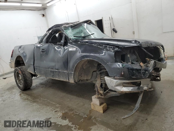 2004 Ford F-150 XL with VIN 1FTRF14524NA05999, listed as a Copart auction lot 41612825 with Not Provided miles and Salvage Title. Bid and sale history available at DreamBid. Image 4.