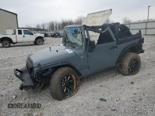2014 Jeep Wrangler Sport with VIN 1C4AJWAG2EL120503, listed as a Copart auction lot 50728305 with Not Provided miles and Salvage Title. Bid and sale history available at carsss.com. Image 1.