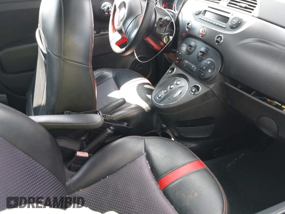 2014 FIAT 500e with VIN 3C3CFFGE0ET244813, listed as a IAAI auction lot 41676465 with 58,062 mi miles. Bid and sale history available at carsss.com. Image 5.