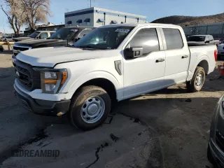 2023 Ford F-150 XL with VIN 1FTEW1CB6PKF73670, listed as a Copart auction lot 83747824 with 274 mi miles and Salvage Title. Bid and sale history available at carsss.com. Image 1.