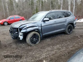 2019 Volkswagen Atlas SEL with VIN 1V2MR2CA8KC596112, listed as a Copart auction lot 49587075 with Not provided miles and Salvage title. Bid and sale history available at DreamBid. Image 1.
