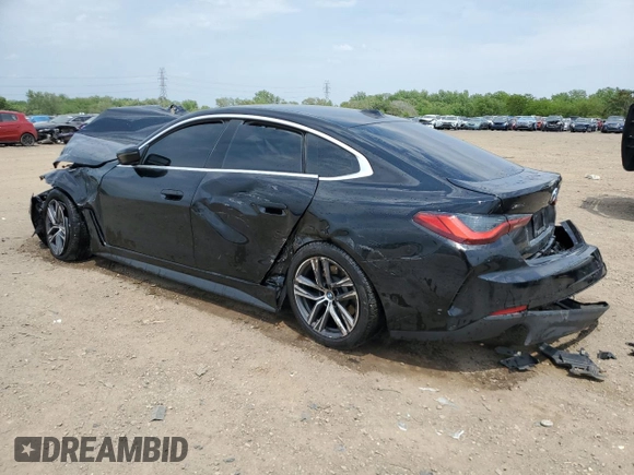 2024 BMW 4 Series 430i xDrive with VIN WBA73AV05RFS27955, listed as a Copart auction lot 59596415 with Not provided miles and Salvage title. Bid and sale history available at DreamBid. Image 2.