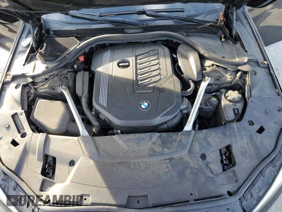 2020 BMW 7 Series 740i with VIN WBA7T2C01LGL17386, listed as a Copart auction lot 49496215 with 44,801 mi miles and Salvage title. Bid and sale history available at DreamBid. Image 11.