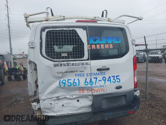 2015 Ford Transit Cargo with VIN 1FTNE1YM6FKA84830, listed as a IAAI auction lot 41635007 with 192,886 mi miles and . Bid and sale history available at DreamBid. Image 17.