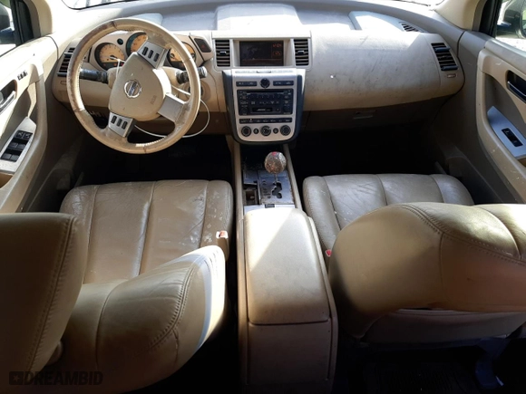 2004 Nissan Murano SL with VIN JN8AZ08W54W340366, listed as a Copart auction lot 85170354 with 182,682 mi miles and Clean Title. Bid and sale history available at carsss.com. Image 8.