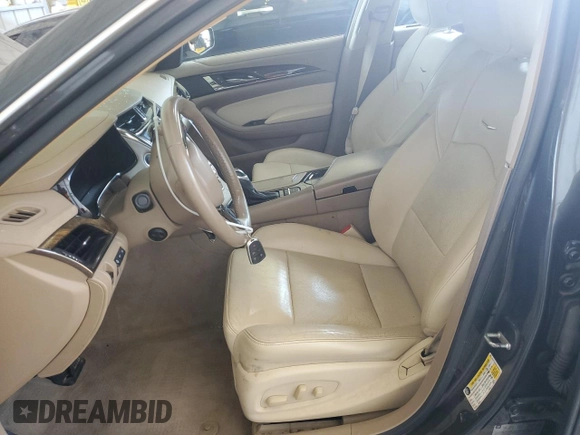 2014 Cadillac CTS Performance RWD with VIN 1G6AS5S37E0140091, listed as a Copart auction lot 60694094 with 130,587 mi miles and Salvage Title. Bid and sale history available at DreamBid. Image 7.