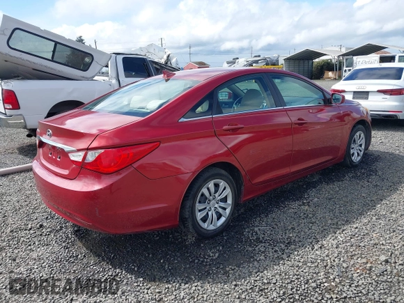 2013 Hyundai Sonata GLS with VIN 5NPEB4AC2DH556951, listed as a IAAI auction lot 41986332 with 125,806 mi miles and . Bid and sale history available at carsss.com. Image 4.