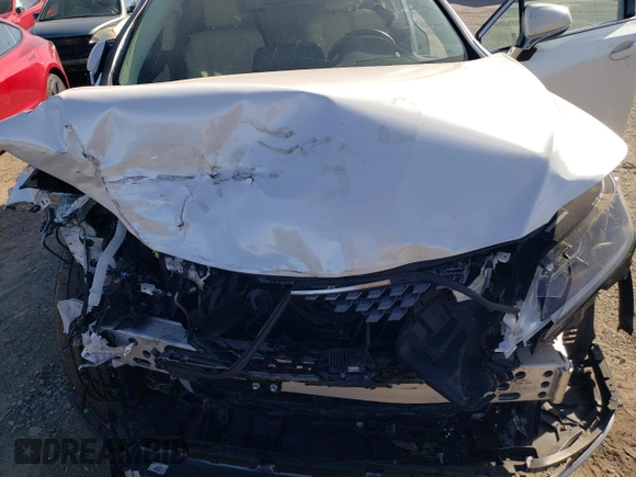 2022 Lexus RX 350 with VIN 2T2AZMDA3NC327358, listed as a Copart auction lot 57638665 with 73,659 mi miles and Salvage title. Bid and sale history available at DreamBid. Image 12.