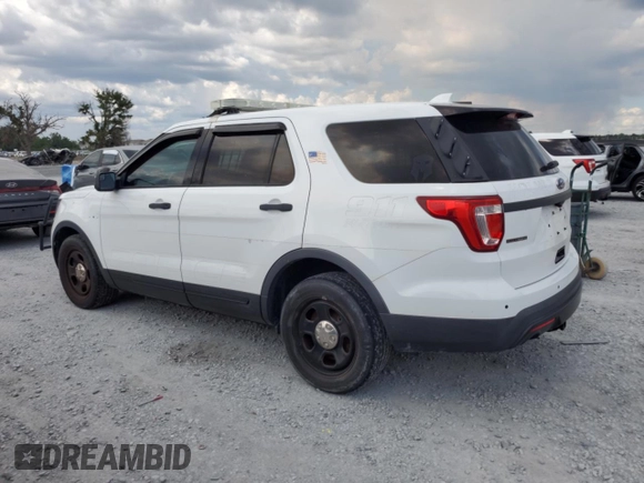 2017 Ford Police Interceptor Utility z VIN 1FM5K8ARXHGD92284, wystawiony jako Copart lot #62311115 z przebiegiem 79 646 mil mil oraz Szkoda całkowita • Salvage title. Historia ofert i sprzedaży dostępna na DreamBid. Obrazek 2.