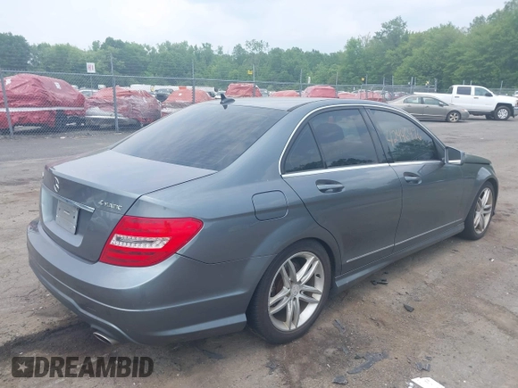 2012 Mercedes-Benz C 300 Sport with VIN WDDGF8BBXCR209813, listed as a IAAI auction lot 42446496 with 138,302 mi miles and . Bid and sale history available at DreamBid. Image 4.