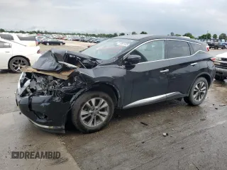 2017 Nissan Murano SL with VIN 5N1AZ2MH6HN131143, listed as a Copart auction lot 59661635 with 183,264 mi miles and Salvage title. Bid and sale history available at DreamBid. Image 1.