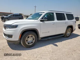 2024 Jeep Wagoneer with VIN 1C4SJUAP1RS146403, listed as a Copart auction lot 58705835 with 12,888 mi miles and Salvage title. Bid and sale history available at DreamBid. Image 1.