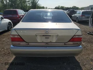 1998 Mercedes-Benz S 320/430/500 z VIN WDBGA43G0WA386349, wystawiony jako Copart lot #59347245 z przebiegiem 178 180 mil mil oraz Szkoda całkowita • Salvage title. Historia ofert i sprzedaży dostępna na DreamBid. Obrazek 6.