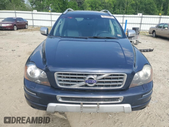2013 Volvo XC90 Premier Plus with VIN YV4952CZ8D1631719, listed as a Copart auction lot 55133285 with Not Provided miles and Salvage Title. Bid and sale history available at DreamBid. Image 5.