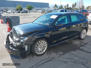 2017 Audi A3 Sportback e-tron Premium with VIN WAUUPBFF6HA080315, listed as a IAAI auction lot 41539464 with 80,295 mi miles. Bid and sale history available at carsss.com. Image 17.