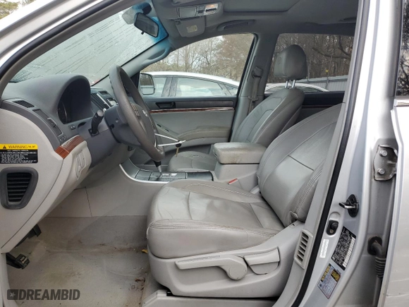 2007 Hyundai Veracruz GLS with VIN KM8NU13C67U019091, listed as a Copart auction lot 43911925 with 201,895 mi miles and Salvage Title. Bid and sale history available at carsss.com. Image 7.