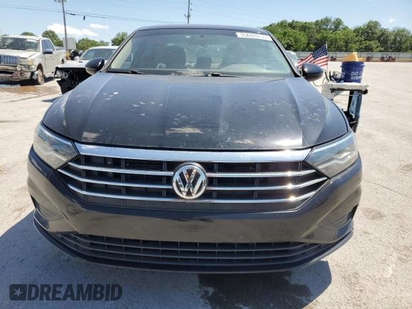 2019 Volkswagen Jetta S with VIN 3VWN57BU3KM242732, listed as a Copart auction lot 55691655 with 62,699 mi miles and Clean title. Bid and sale history available at DreamBid. Image 5.