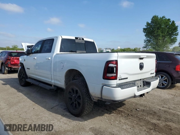 2024 Ram 2500 Laramie z VIN 3C6UR5FLXRG202740, wystawiony jako Copart lot #54479755 z przebiegiem 53 723 mil mil oraz Szkoda całkowita • Salvage title. Historia ofert i sprzedaży dostępna na DreamBid. Obrazek 2.