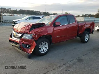 2016 Chevrolet Colorado 2WD LT with VIN 1GCHSCE39G1387461, listed as a Copart auction lot 79701694 with 105,644 mi miles and Salvage Title. Bid and sale history available at carsss.com. Image 1.