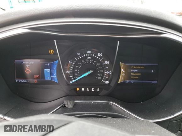 2013 Ford Fusion Titanium with VIN 3FA6P0D9XDR152197, listed as a Copart auction lot 53144675 with 119,336 mi miles and Clean Title. Bid and sale history available at carsss.com. Image 9.