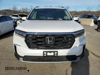 2025 Honda Pilot Elite with VIN 5FNYG1H86SB022085, listed as a Copart auction lot 83866204 with Not Provided miles and Salvage Title. Bid and sale history available at DreamBid. Image 5.