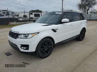 2016 Land Rover Range Rover Sport SE with VIN SALWG2KF0GA645585, listed as a Copart auction lot 45366335 with 127,644 mi miles and Salvage Title. Bid and sale history available at DreamBid. Image 1.