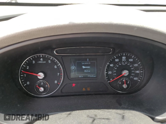 2016 Kia Sorento EX with VIN 5XYPH4A18GG046752, listed as a Copart auction lot 60882315 with 77,226 mi miles and Salvage title. Bid and sale history available at DreamBid. Image 9.