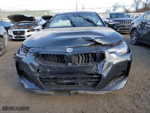 2022 BMW 2 Series M240i xDrive with VIN 3MW53CM04N8C78600, listed as a Copart auction lot 88355955 with 0 mi miles and Salvage Title. Bid and sale history available at carsss.com. Image 5.