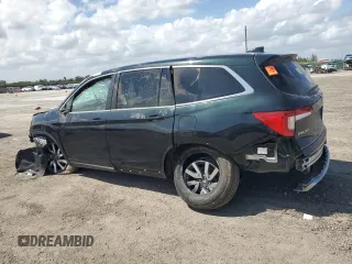 2021 Honda Pilot EX-L with VIN 5FNYF6H51MB004537, listed as a Copart auction lot 51139835 with Not Provided miles and Salvage Title. Bid and sale history available at DreamBid. Image 2.