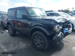2024 Ford Bronco Big Bend with VIN 1FMDE7AH3RLB46917, listed as a IAAI auction lot 41573468 with 792 mi miles. Bid and sale history available at carsss.com. Image 1.